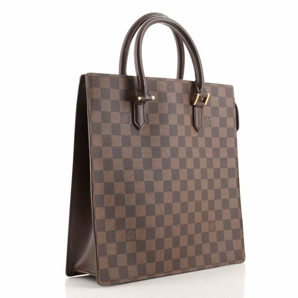 Louis Vuitton Handbags - LOUIS VUITTON Damier Ebene Canvas Venice Sac Plat Bag